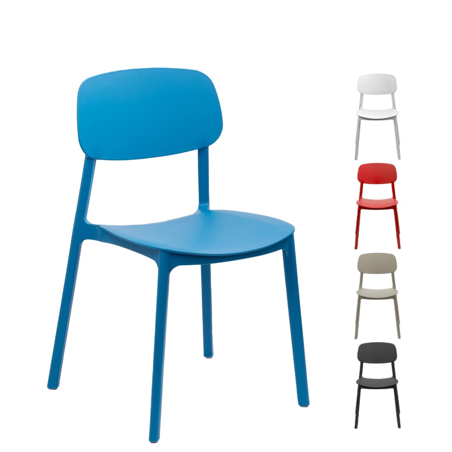 Piso apilable de plástico rígido «DENTON»