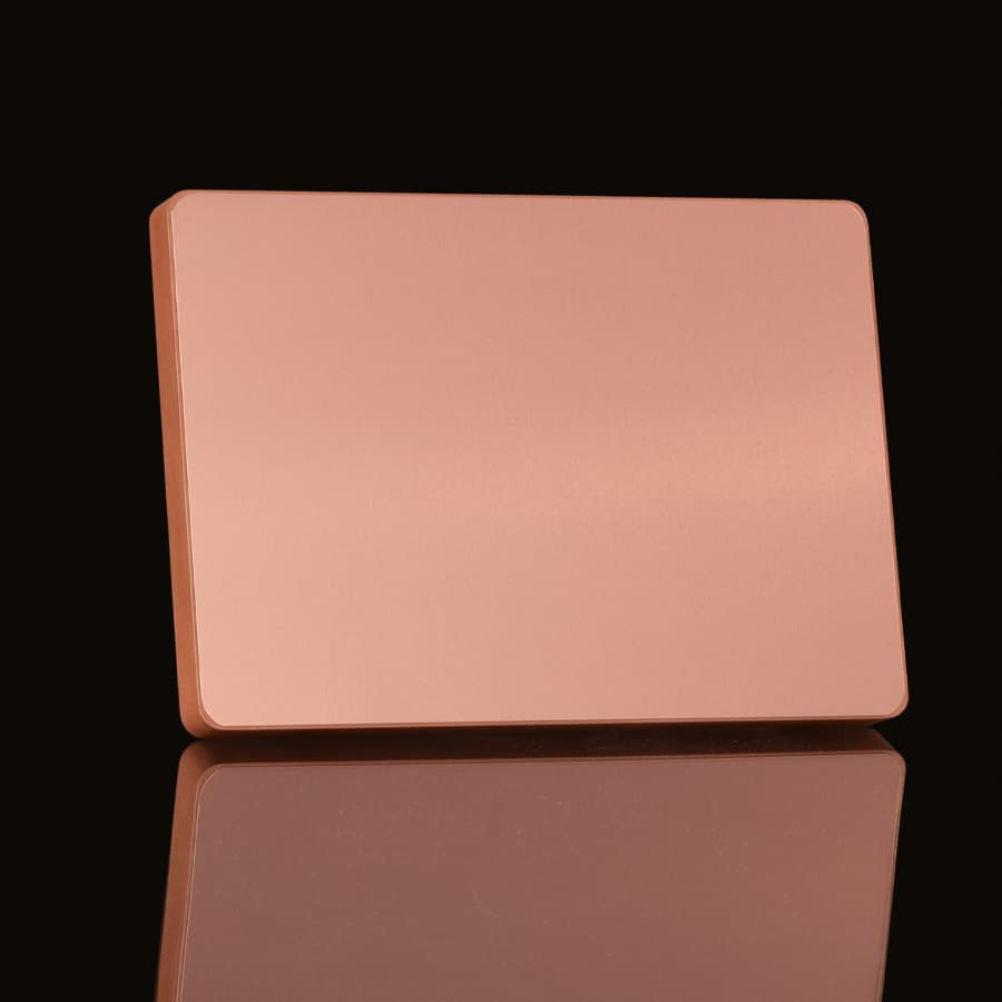 Placa Galvano encobrizado «STUDIO»