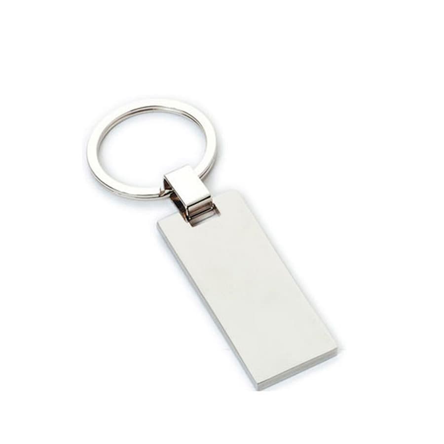 Llavero Metálico Rectangular