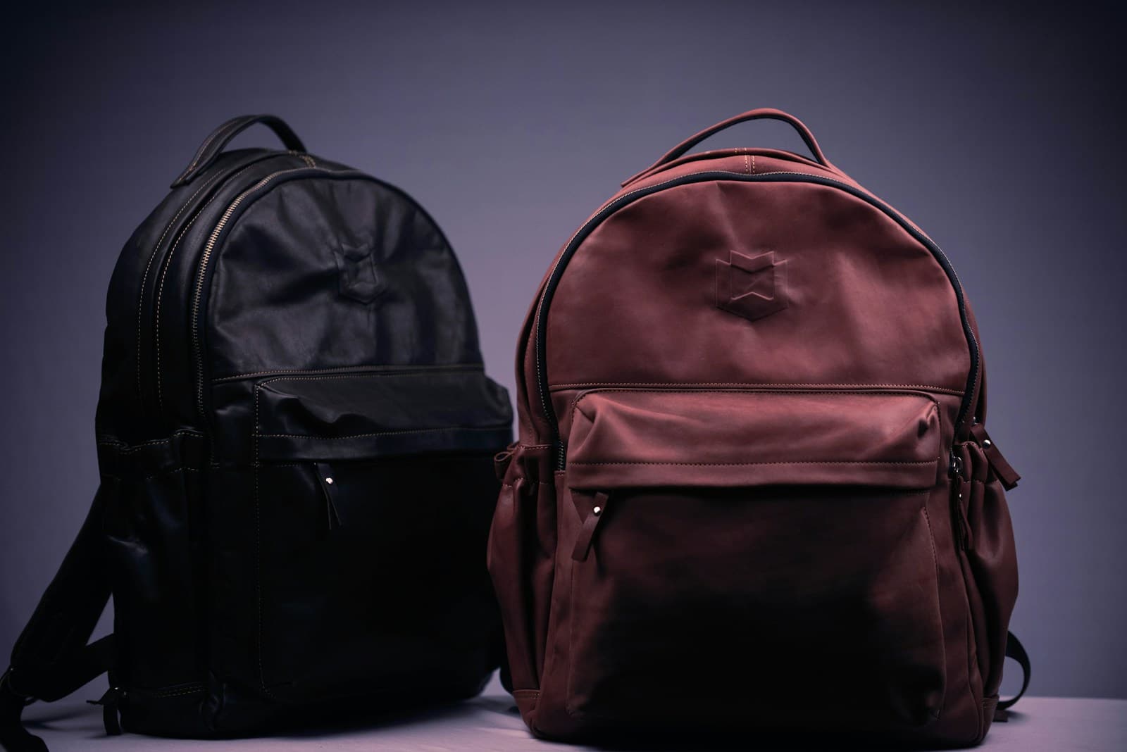 Mochilas corporativas en cuero
